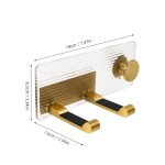 Penyangga Pencukur dengan Organizer Pengering Rambut